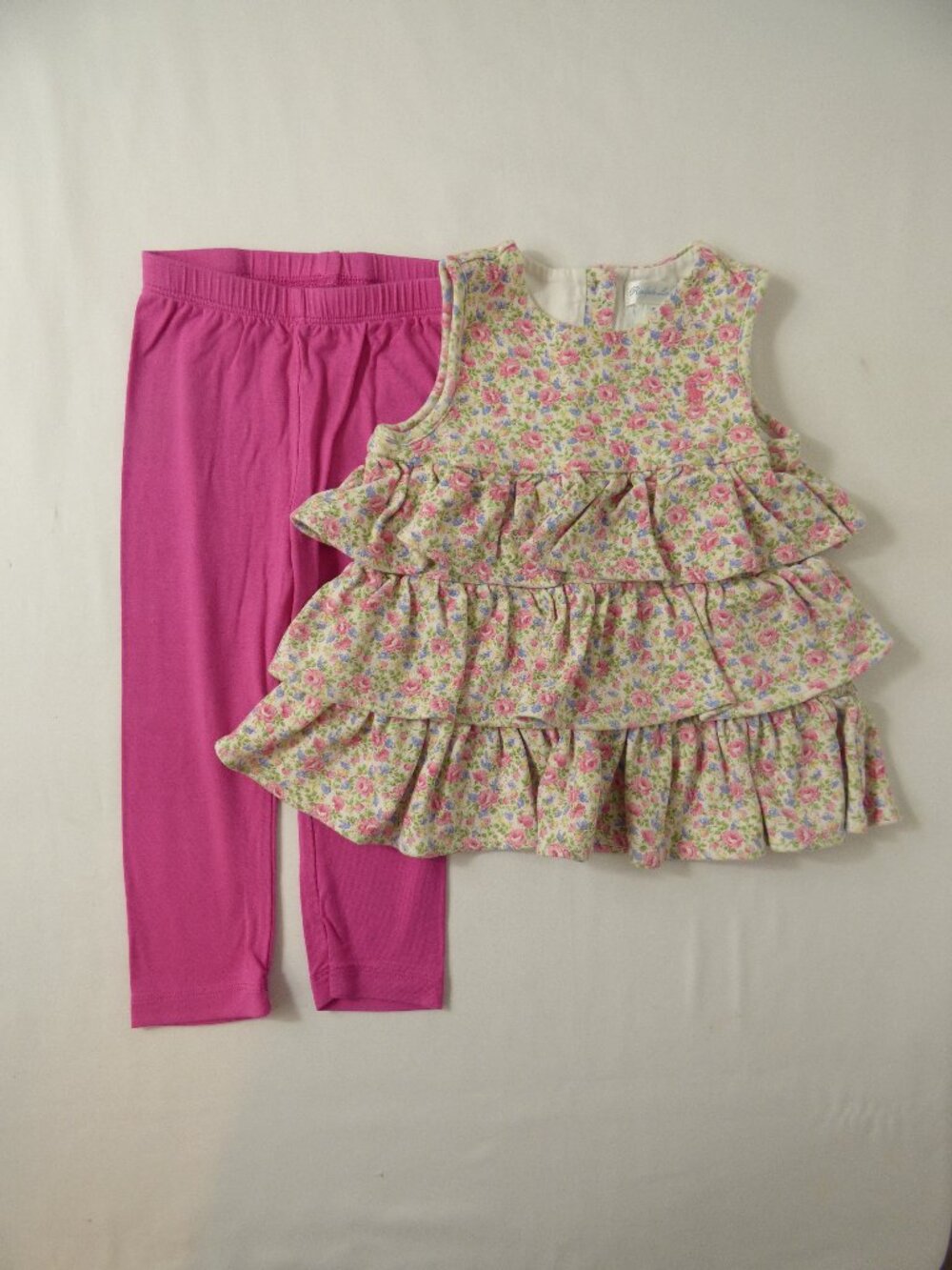Ralph Lauren Baby Floral Tunic with Kyte Bamboo Leggings, Size 18-24 Mos